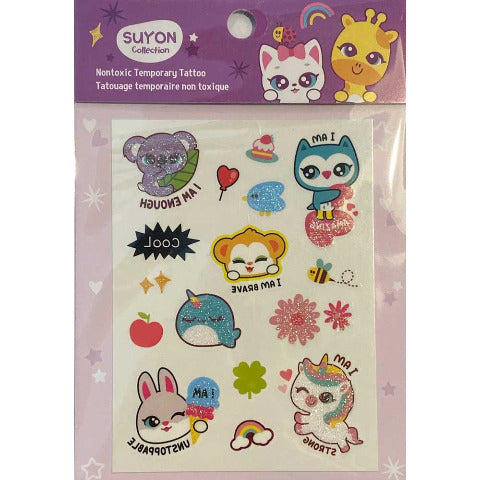 Suyon Temporary Tattoos - Purple - Treasure Island Toys
