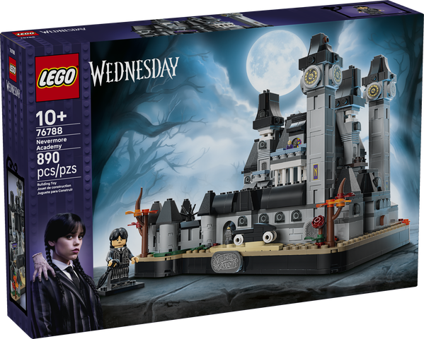 LEGO Wednesday Nevermore Academy