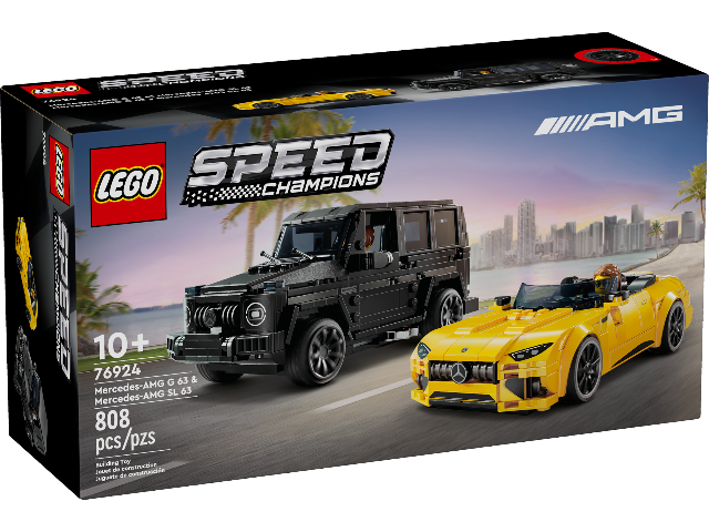 LEGO Speed Champions Mercedes-AMG G 63 & Mercedes-AMG SL 63 - Treasure Island Toys