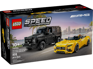 LEGO Speed Champions Mercedes-AMG G 63 & Mercedes-AMG SL 63 - Treasure Island Toys