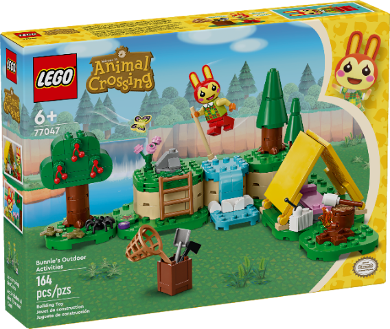 LEGO Animal Crossing Bunnie's Outdoor Activities - Treasure Island Toys