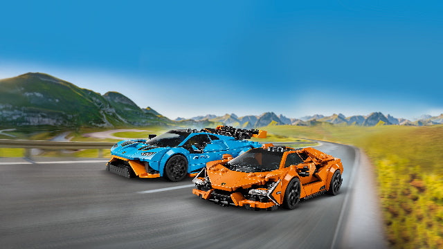 LEGO Speed Champions Lamborghini Revuelto & Huracán STO - Treasure Island Toys
