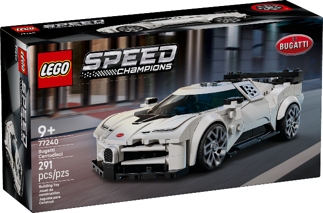LEGO Speed Champions Bugatti Centodieci Hyper Sports Car - Treasure Island Toys