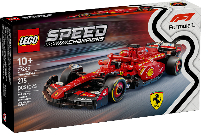 LEGO Speed Champions F1 Ferrari SF-24 Race Car