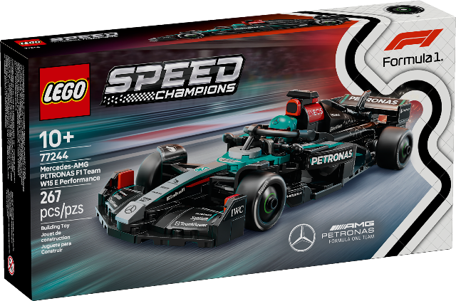 LEGO Speed Champions F1 Mercedes-AMG Petronas W15 Race Car