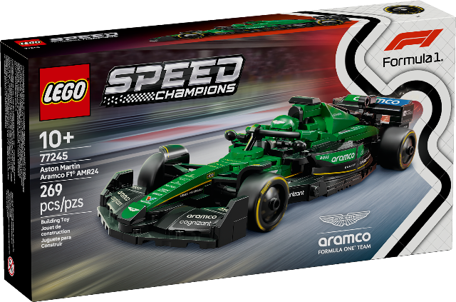 LEGO Speed Champions F1 Aston Martin Aramco AMR24 Race Car