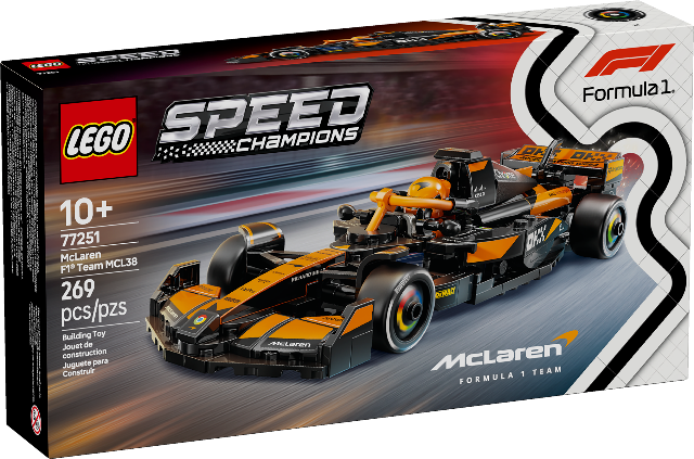 LEGO Speed Champions F1 McLaren MCL38 Race Car - Treasure Island Toys