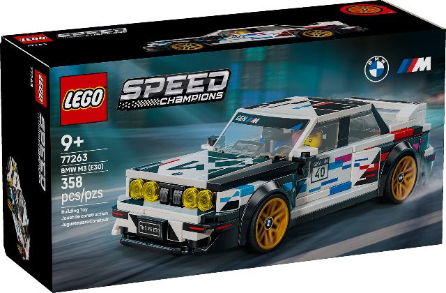 LEGO Speed Champions BMW M3 (E30) - Treasure Island Toys