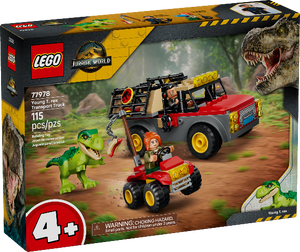 LEGO Jurassic World Young T-Rex Transport Truck - Treasure Island Toys