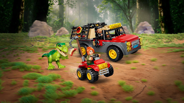 LEGO Jurassic World Young T-Rex Transport Truck - Treasure Island Toys