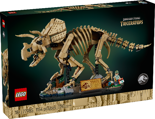 LEGO Jurassic World Dinosaur Fossils: Triceratops - Treasure Island Toys