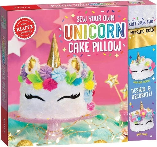 Klutz Sew Your Own:  Unicorn Cake - Treasure Island Toys