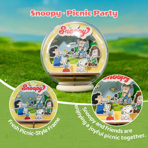 Puremind x Snoopy Snowglobe Theatre Picnic Party