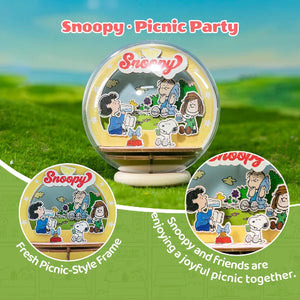 Puremind x Snoopy Snowglobe Theatre Picnic Party