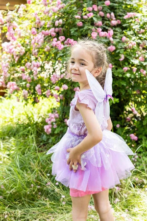 Great Pretenders Tutu - Flutter Butterfly Skirt & Wings, Lilac