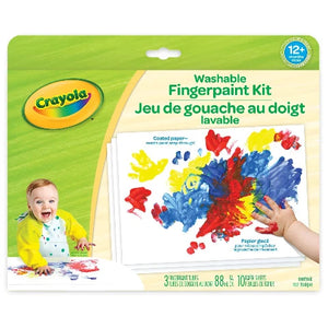 Crayola My First Washable Fingerpaint Set - Treasure Island Toys