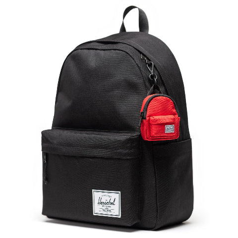 Herschel Classic Backpack Bag Charm Bright Red - Treasure Island Toys