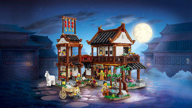 LEGO Spring Festival Ancient Moon Gazing Inn - Treasure Island Toys