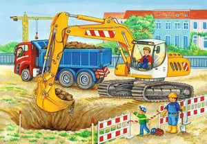 Ravensburger Puzzle 2 x 24 Piece, Farm & Construction Site