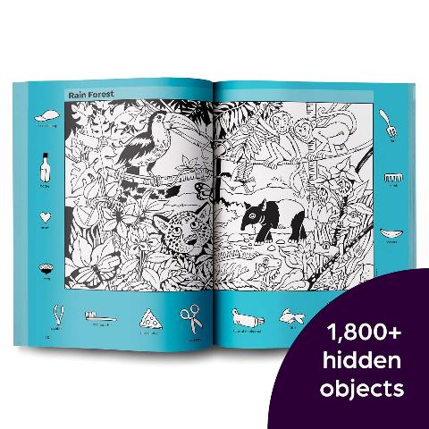 Highlights Hidden Pictures Wildlife Puzzles - Treasure Island Toys