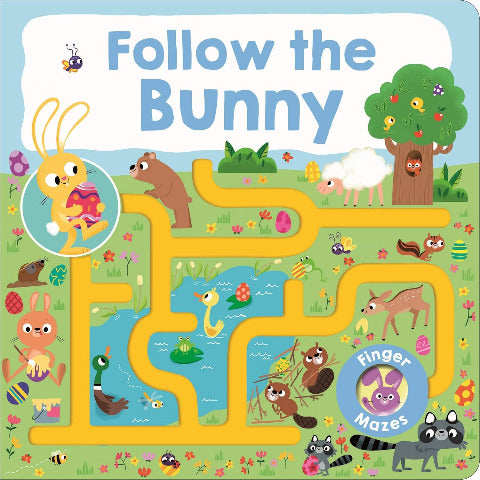 Maze Book:  Follow The Bunny - Treasure Island Toys