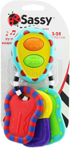 Sassy Baby Tactile Tunes Key Ring