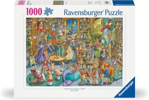 Ravensburger Puzzle 1000 Piece, Midnight at the Library - Treasure Island Toys