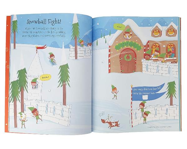 Totally Awesome 2000 Stickers Christmas Activity Book