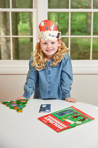 Crocodile Creek Art Holiday Headbands - Treasure Island Toys