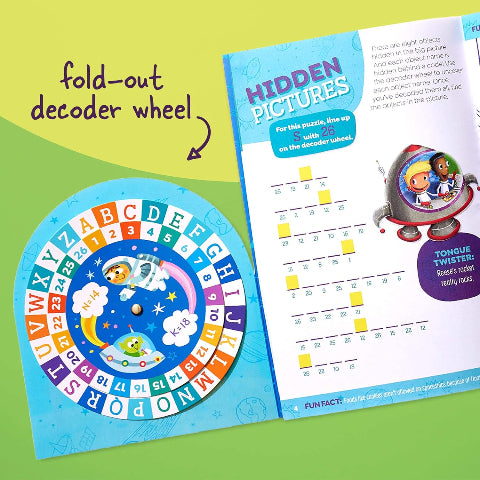 Highlights Fun to Go Space Code Crackers - Treasure Island Toys