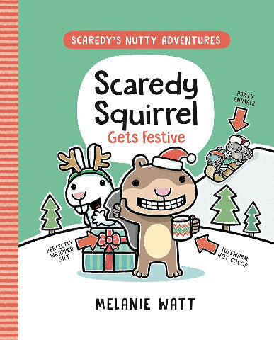 Scaredy Squirrel Gets Festive - Treasure Island Toys