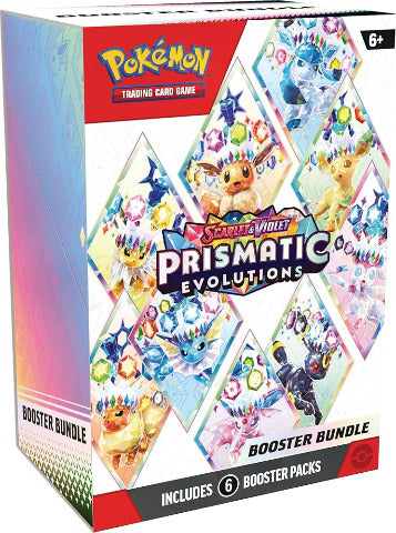 Pokémon Scarlet & Violet 8.5  Prismatic Evolution Booster Bundle - Treasure Island Toys