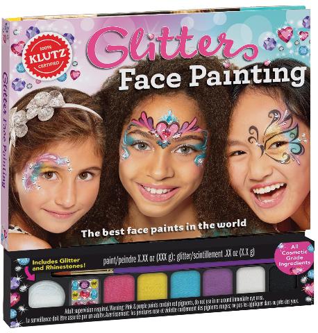 Klutz Face Painting Glitter - Treasure Island Toys