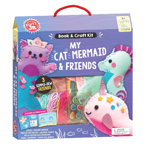 Klutz Jr. My Cat Mermaid & Friends - Treasure Island Toys