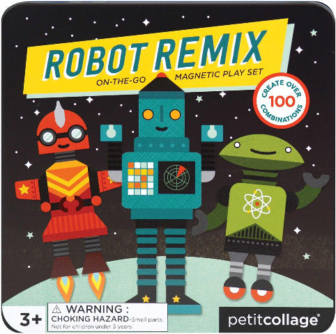 Petit Collage Magnetic Robot  Remix - Treasure Island Toys