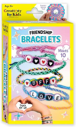 Creativity for Kids Mini Kit Best Friends Bracelets - Treasure Island Toys