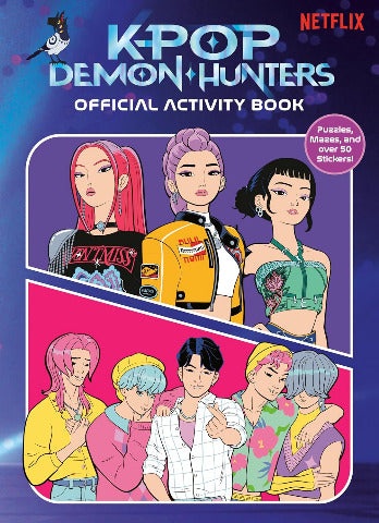 K-Pop Demon Hunters: Official Activity Book - Treasure Island Toys