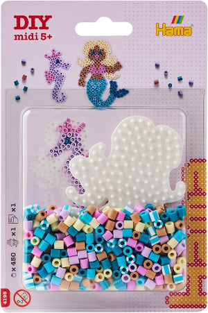 Hama Midi Beads Small Striped Blister - Treasure Island Toys