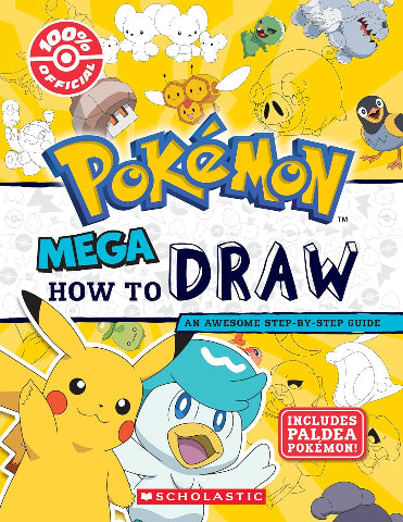 Pokémon MEGA Learn to Draw - Treasure Island Toys