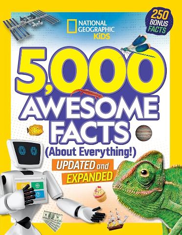 National Geographic Kids: 5,000 Awesome Facts (About Everything!) - Treasure Island Toys