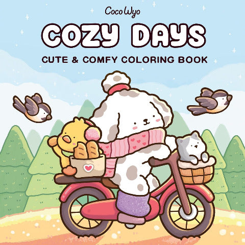 Cozy Spaces Colouring: Cozy Days - Treasure Island Toys