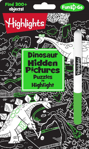 Highlights Hidden Pictures Puzzles to Highlight Dinosaur - Treasure Island Toys
