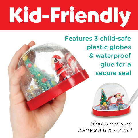 Creativity for Kids Holiday Snow Globes