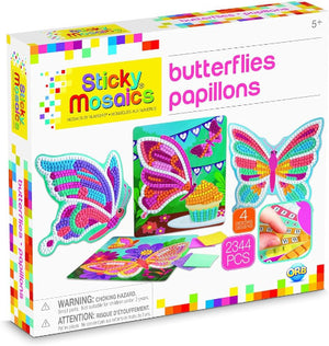 ORB Toys Sticky Mosaics Butterflies