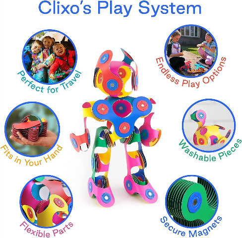 Clixo Rainbow Pack - Treasure Island Toys