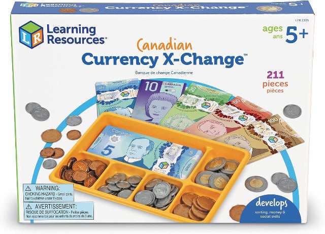 Learning Resources Canadian Currency X-Change Activity Set - Treasure Island Toys