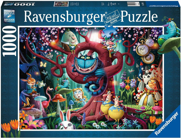 Ravensburger Puzzle 1000 Piece, Classic Tales: Most Everyone is Mad - Treasure Island Toys