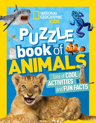 National Geographic Kids: Puzzle Book of Animals
