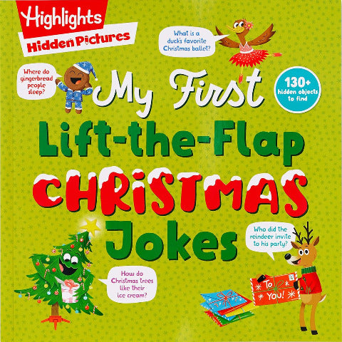 Highlights My First Lift-the-Flap Christmas Jokes - Treasure Island Toys