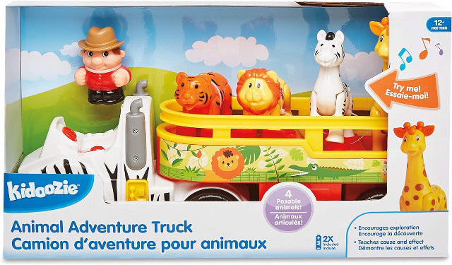 Kidoozie Animal Adventure Truck - Treasure Island Toys